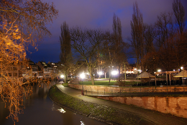 Strasbourg de nuit ....