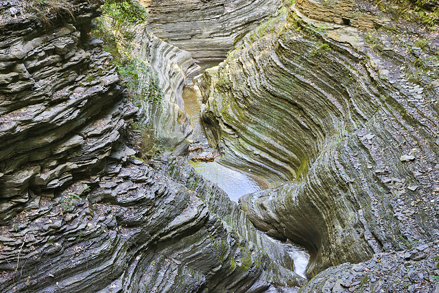 Symmetrical Terraces – Watkins Glen State Park, Watkins Glen, New York