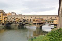 Ponte Vecchio en Florenco