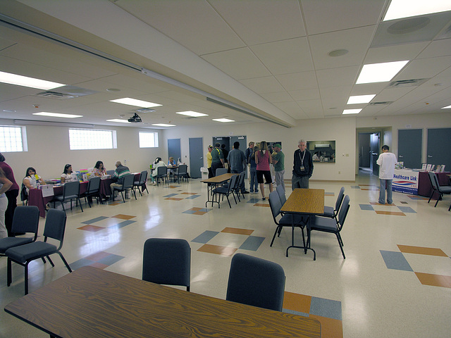 Henry Vellore Lozano, USMCR, Community Center interior (8777)