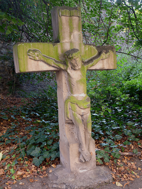 Stone Crucifix