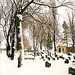 Winterfriedhof