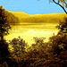 Half moon state park. Sur la 4 près de la 30 nord. Vermont, USA /  États-Unis -   26 juillet  2009 --  Sepia et ciel bleu ajouté