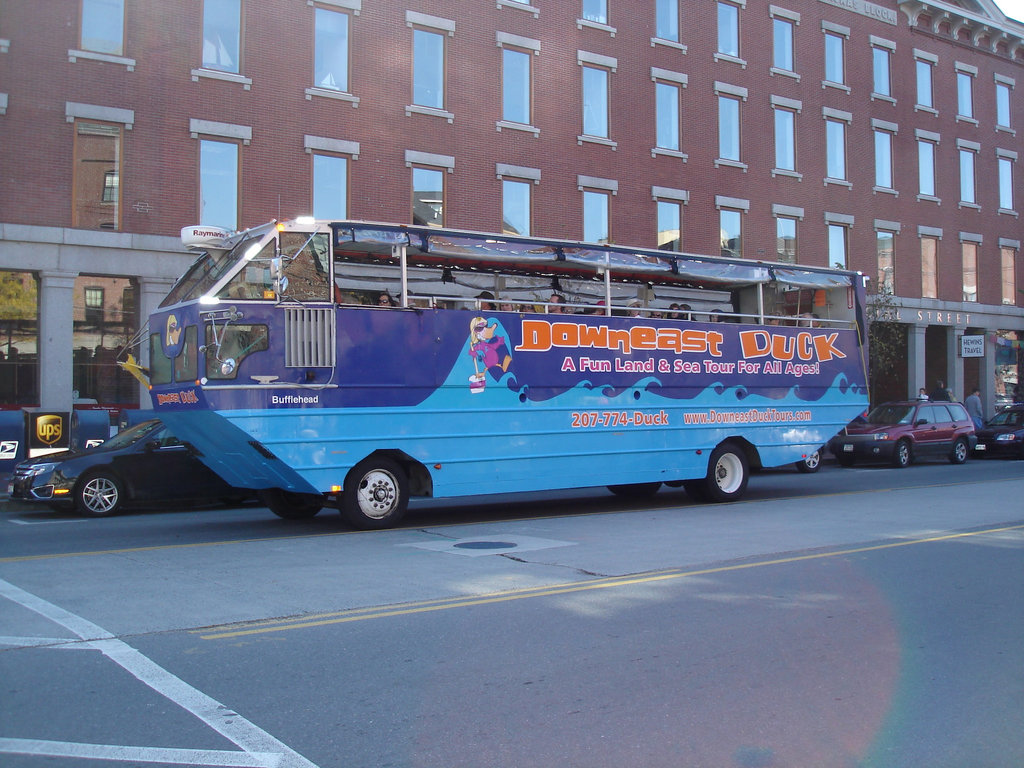 Downeast duck tours magic bus