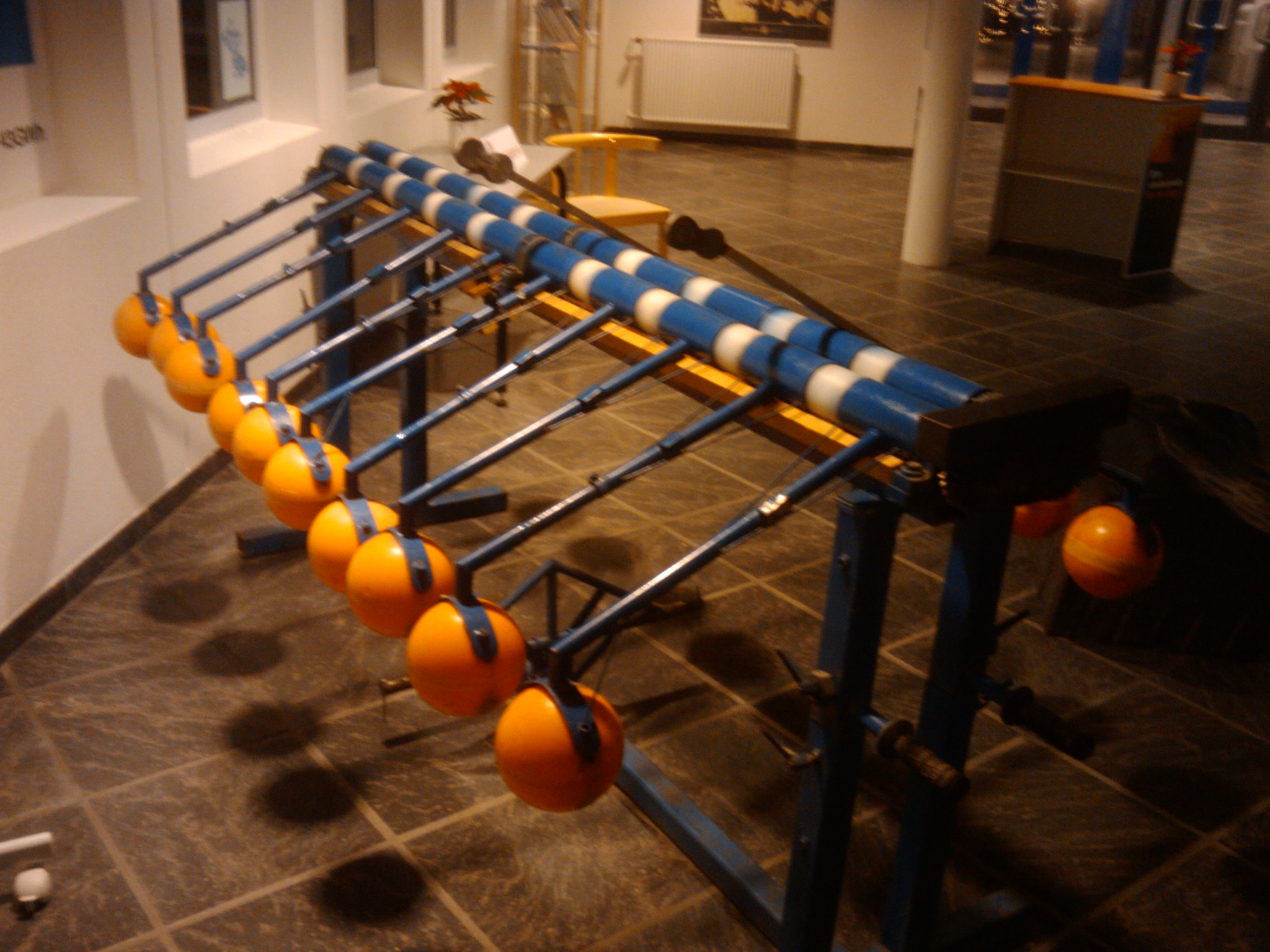 Wave Star power station demonstration model