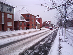 White winter in Esbjerg!