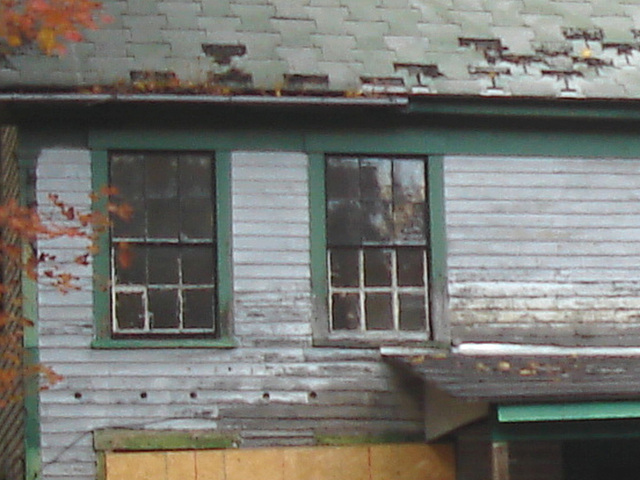 Vieille maison  / Old house.  Conway, New Hampshire USA  - 10 octobre 2009