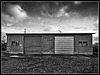 Larry doesn't live here anymore b & w.