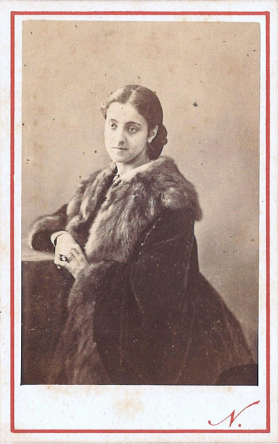 Adelina Patti by Nadar