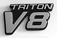 Triton V8 emblem