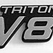 Triton V8 emblem
