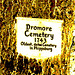 Dromore cemetery  -  Négatif RVB postérisé