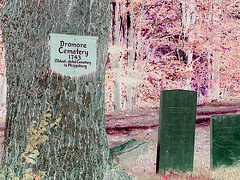 Dromore cemetery  -  Négatif RVB