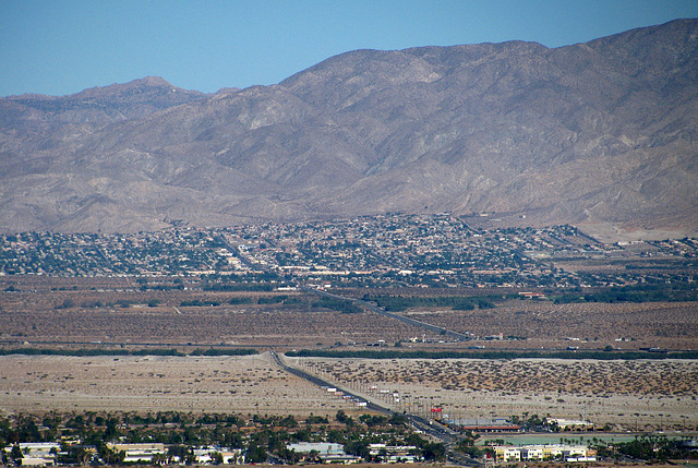 Desert Hot Springs Viewed From Araby Trail (1854)