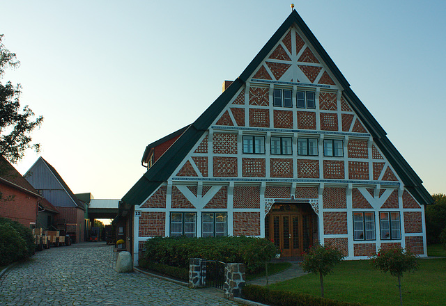 Abend auf dem Obsthof im Alten Land Abend auf dem Obsthof im Alten Land