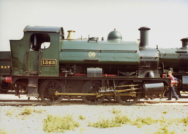 GWR 0-6-0ST Saddle Tank Engine no. 1363