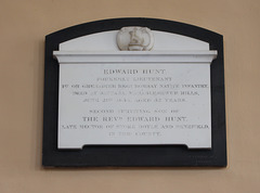 Hunt Memorial, Saint Rumbold, Stoke Doyle, Northamptonshire