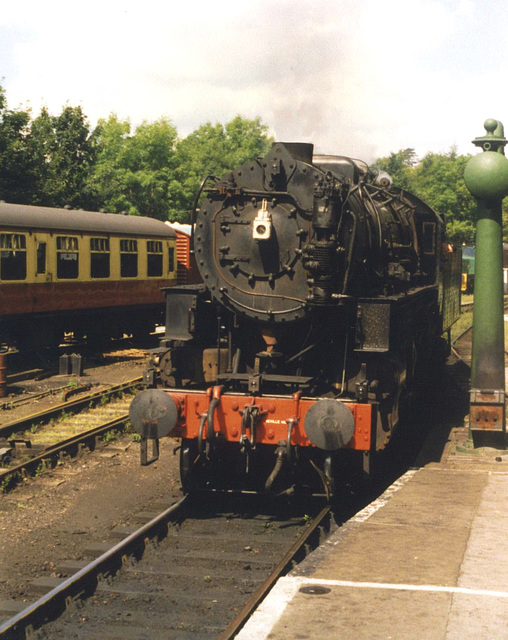 USATC S160 2-8-0 Locomotive at Grosmont