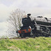 Stanier Class 5MT 4-6-0 no. 44932 Passing Stoke Leys, Aylesbury