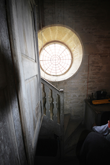 Detail of Tower  Stair, Stoke Doyle Church, Northamptonshire