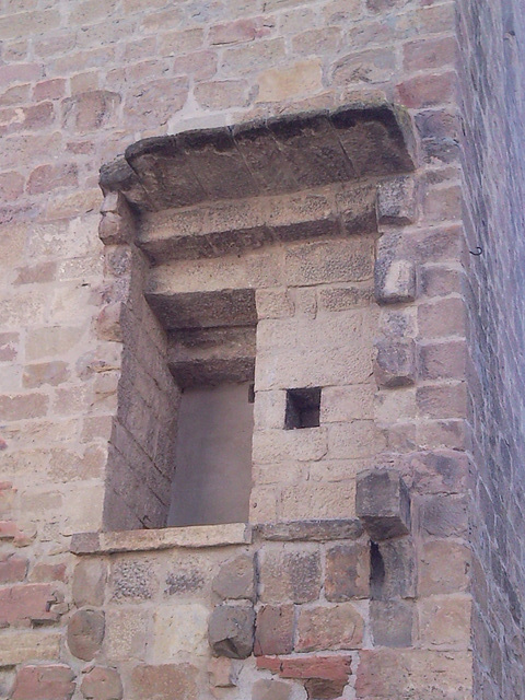 Sangüesa (Navarra): detalle de palacio.