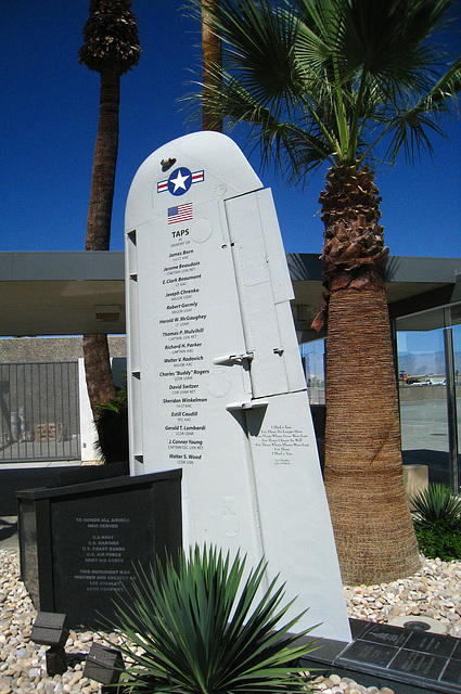 Palm Springs Airport Memorial For Missing Flyers (3575)