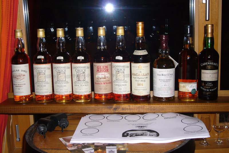 Whisky-Tasting November 2009