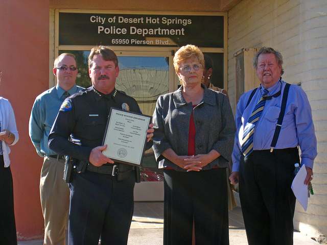 Chief Williams at Police Department Open House (4578)