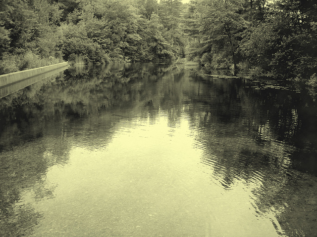 Half moon state park. Sur la 4 près de la 30 nord. Vermont, USA /  États-Unis -   26 juillet  2009 -  Photo ancienne - Vintage