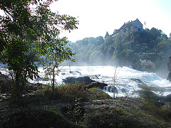 20050925 319DSCw [R~CH] Schaffhausen: Rheinfall, Schloss Laufen