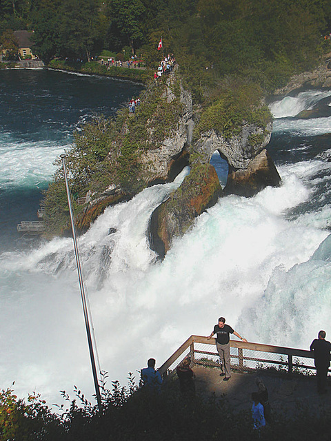 20050925 343DSCw [R~CH] Schaffhausen: Rheinfall