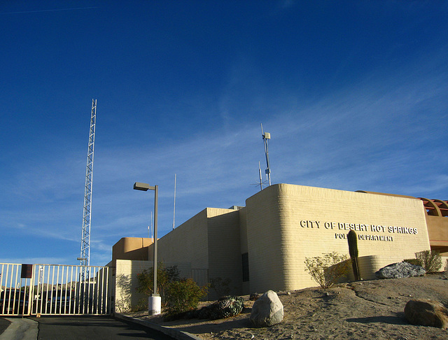 Police Camera Communications Tower Under Construction (4932)