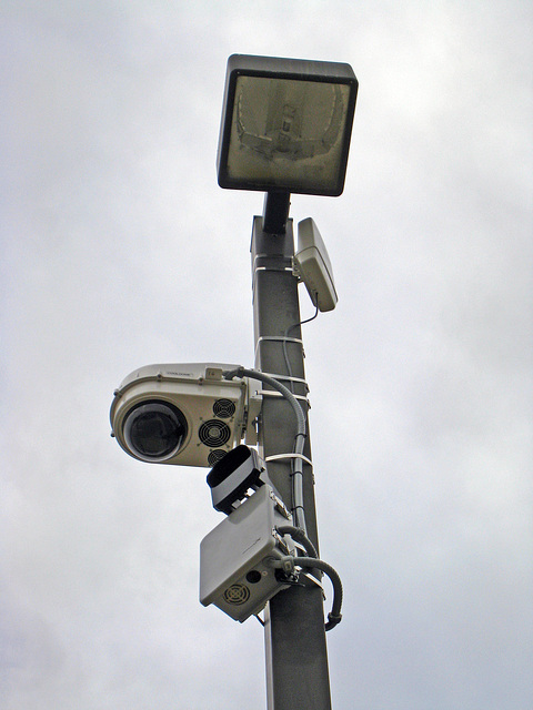 Police Camera Near Library (4662)