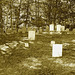 Dromore cemetery - Sepia