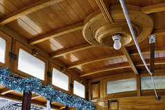 The Ceiling of a Cable Car – California Street, San Francisco, California