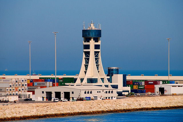 Bahrain port control tower