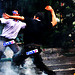 Anti-Flickr Rebels Hurl Rocks at Flickr Police