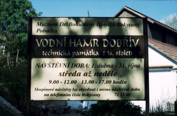 Vodni Hamr Dobriv, Picture 2, Dobriv, Plzensky Kraj, Bohemia (CZ), 2009