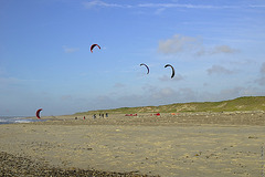 Kitesurfer - Trockenübung