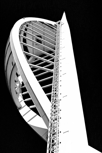 Spinnaker Tower  August 2014 GR  1 mono