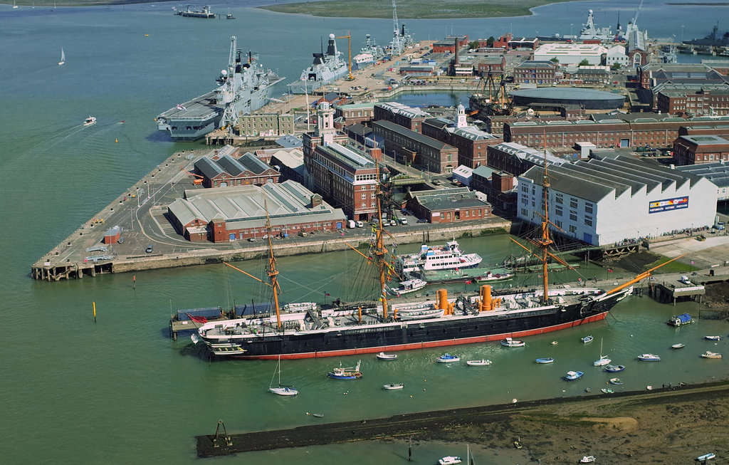 Spinnaker Tower  August 2014 GR  4 Warrior Illustrious Diamond