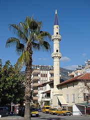 20060129 016DSCw [TR] Minarett/Moschee, Alanya