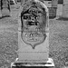 Whiting church cemetery. 30 nord entre 4 et 125. New Hampshire, USA. 26-07-2009-  Sweet RIP en noir et blanc.