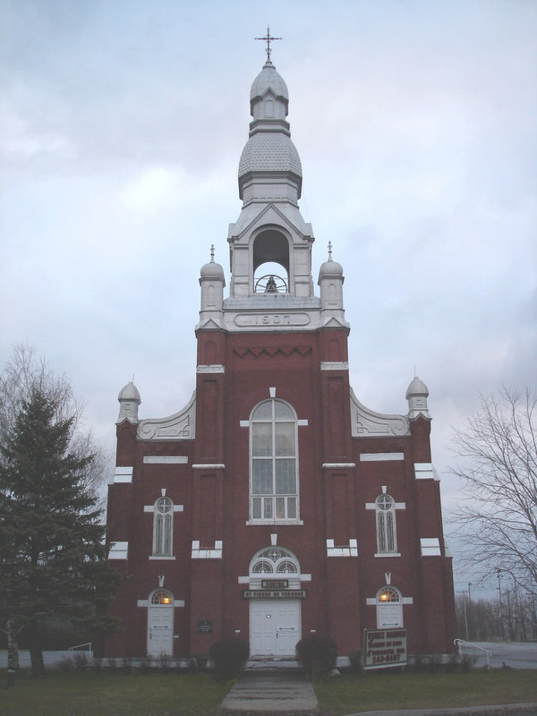 Église de St-Pierre de Veronne. Québec, Canada, 21-11-2009