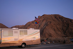 Borrego Palm Canyon Campground at Dawn (3155)