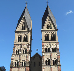 Towers of the Basilica of Saint Castor, Koblenz