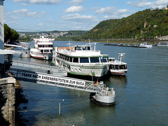 Pleasure Boats at Koblenz