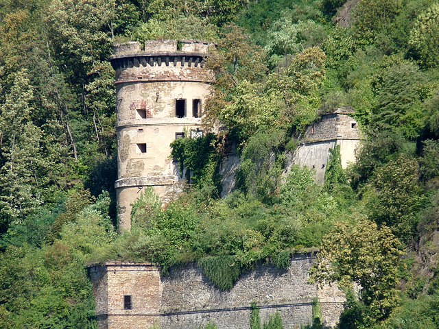 Tower beneath Festung Ehrenbreitstein, Koblenz