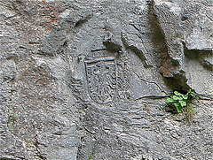 20060618 0385DSCw [R~CH] Adlerwappen, Aareschlucht, Meiringen, Bern [Schweiz]