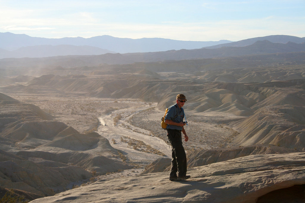 Scott with view of Fish Creek (3518)